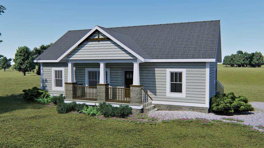 3 Bedroom, 2 Bath A-Frame House Plan - #ALP-1A4T - houseplanstore.com